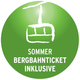 Sommer Bergbahnticket Inklusive Logo